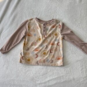 3T Long Sleeve Little Sleepies Henley top